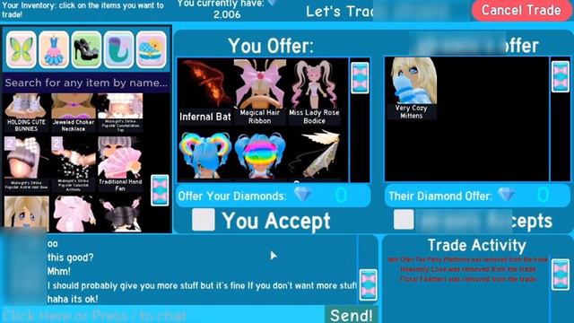 Trading for all the Sets in Royale High // Trading Challenge смотреть онлайн