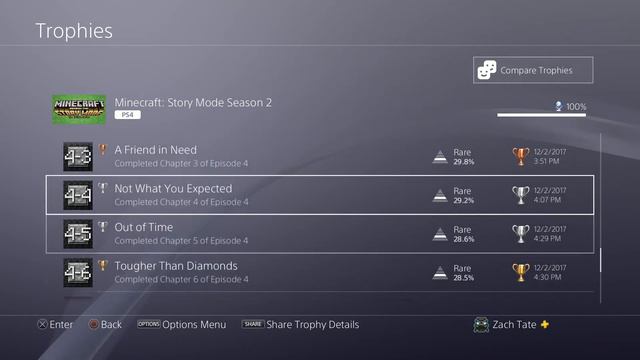 Road To The Minecraft Story Mode Season 2 Platinum Trophy (plat #271) смотреть онлайн