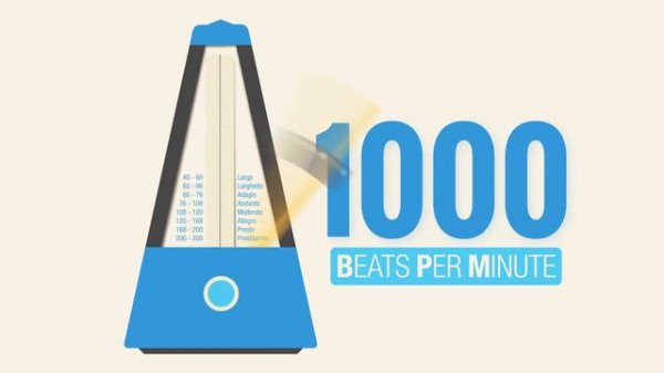 1000 BPM Metronome | The BLuetiFuLL MeTRoNoME