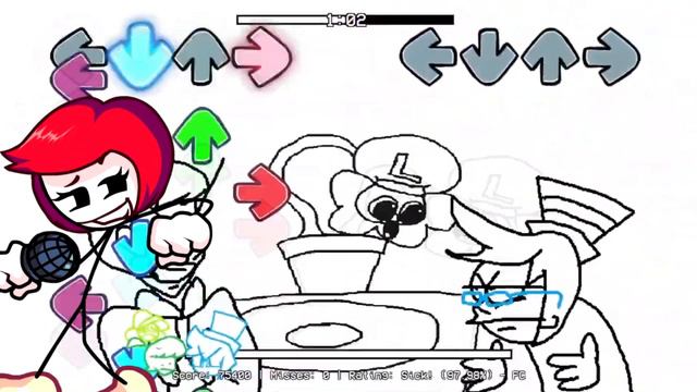 [V2?] Unwell But Every Turn A Different Character Is Used (FNF Unwell Betadciu) смотреть онлайн