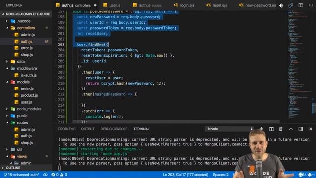 NodeJS - The Complete Guide (MVC, REST APIs, GraphQL, Deno) PART - 1 || Introduction смотреть онлайн