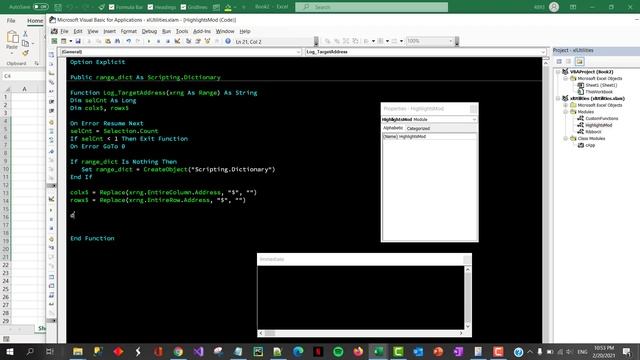 Auto Highlight Rows and Columns based on selection. UX Excel Utility смотреть онлайн