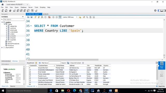 HOW TO USE LIKE OPERATORS USE WITHOUT WILD CARD(B%S) IN MYSQL.PART -76 смотреть онлайн