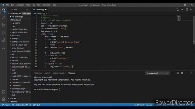 Opencv tutorial : How to capture images using python смотреть онлайн