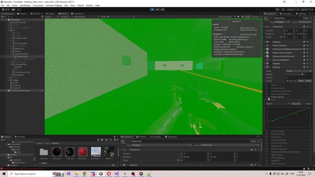 Настройки компонента Post Processing и эфектики смотреть онлайн
