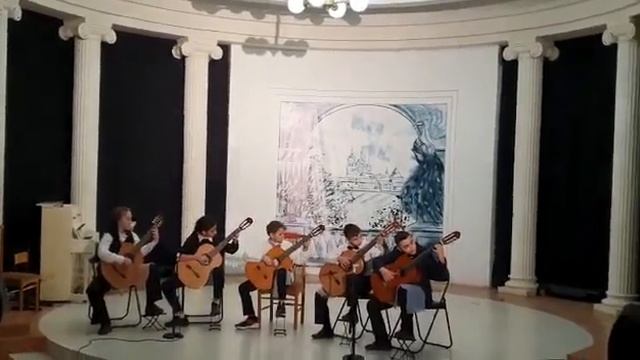 Ансамбль гитаристов "Экспромт" смотреть онлайн