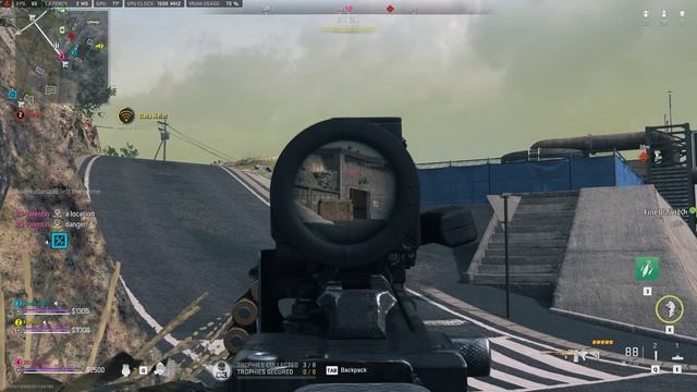 ROG Flow X13 AMD Ryzen 7 7840HS & ASUS ROG NVIDIA GeForce RTX 3050 GAMING OC WARZONE game play 10 смотреть онлайн