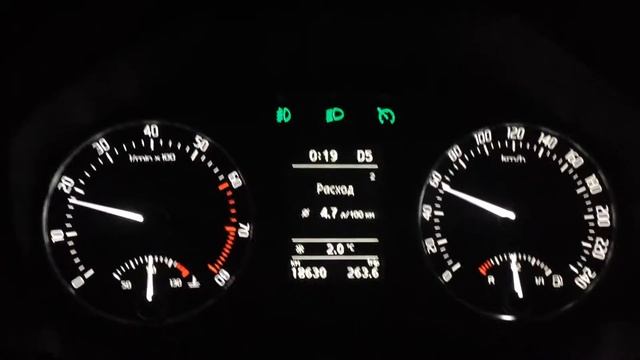 Skoda Octavia 1,6 MPI. Расход топлива смотреть онлайн