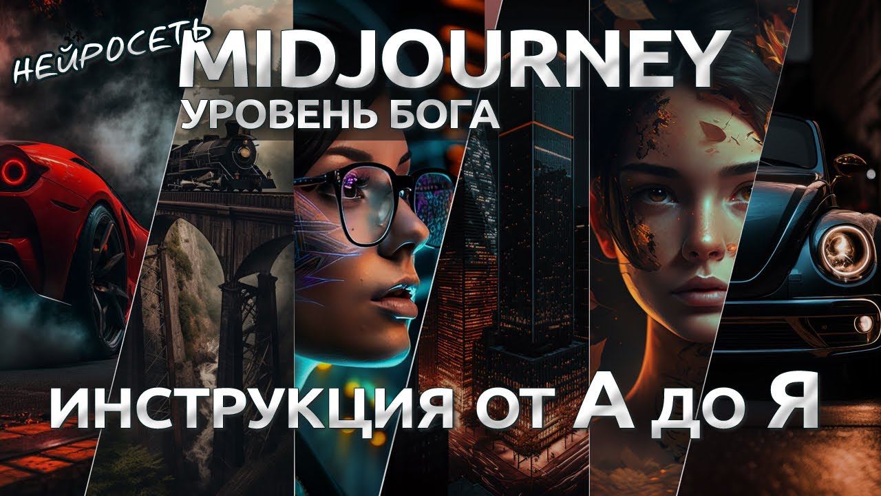 Нейросеть Midjourney Как пользоваться / Полная Инструкция смотреть онлайн