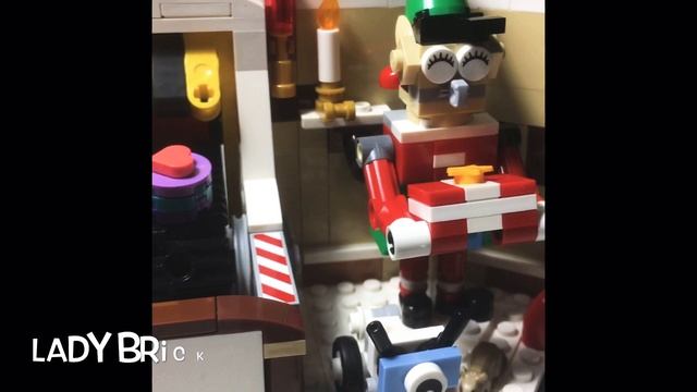 Рождественские Лего Гномы. Механизированные. Самоделка по прототипу Lego Christmas gift. смотреть онлайн