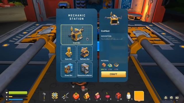 WE FOUND A MECHANIC STATIONS AND MADE A CRAFT BOT | Scrap Mechanic Survival Gameplay/Let's Play E2 смотреть онлайн