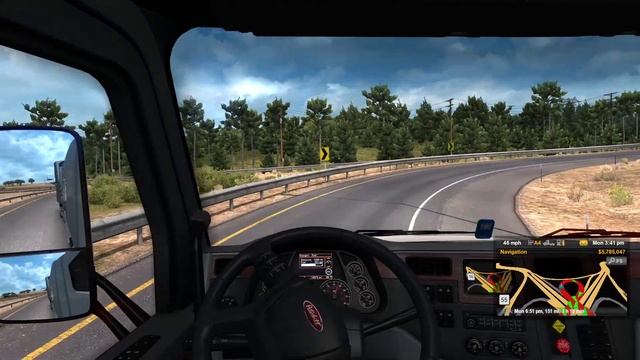 American Truck sim on MX Linux смотреть онлайн