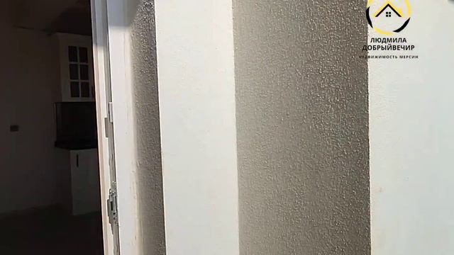 Мерсин, Тедже. Квартира 1+1 с видом на Средиземное море смотреть онлайн