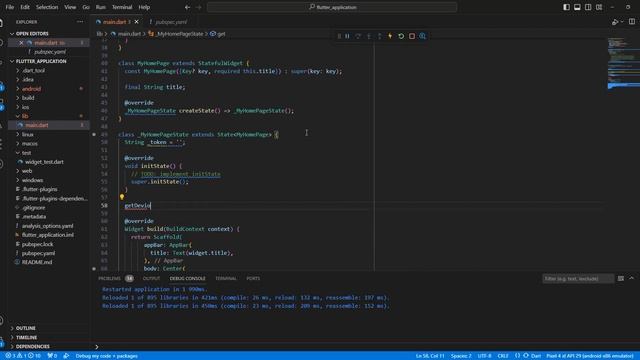 Flutter Firebase Get Device Token смотреть онлайн