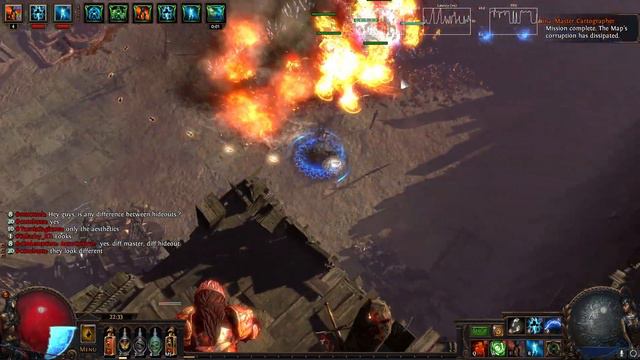 Path of Exile 3.1 Guardian of the Chimera flame golem build ( elementalist) смотреть онлайн