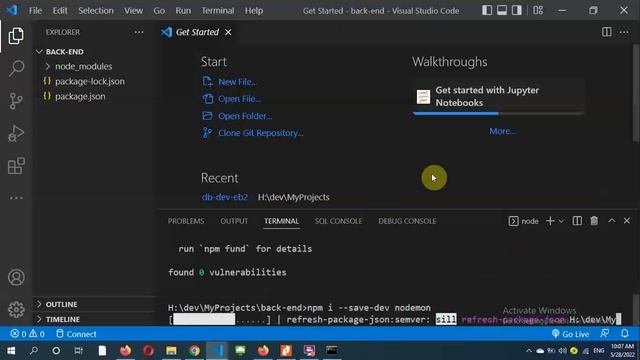 Oracle DB, NodeJS, React from scratch смотреть онлайн