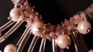 «Цветочное» колье и колье в индийском стиле. Переделка украшений для Светланы