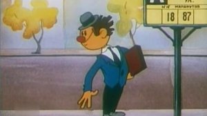 Мультфильм  СССР "Не опоздал"