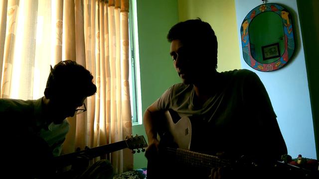 No Surprises Radio Head Guitar Chords/ Cover by Sumon & Kamran смотреть онлайн