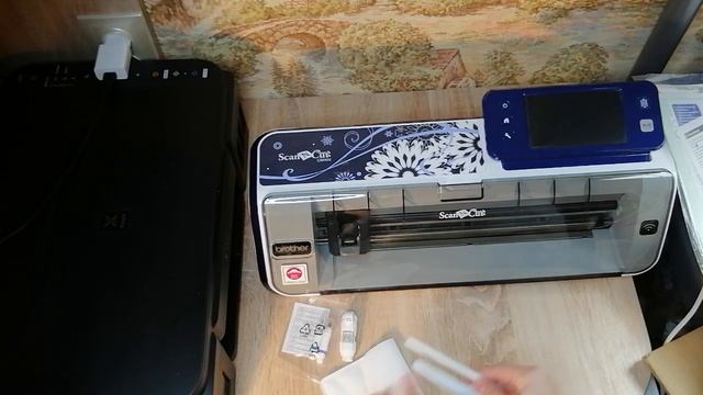 Распаковка плоттера brother scanncut cm900. смотреть онлайн