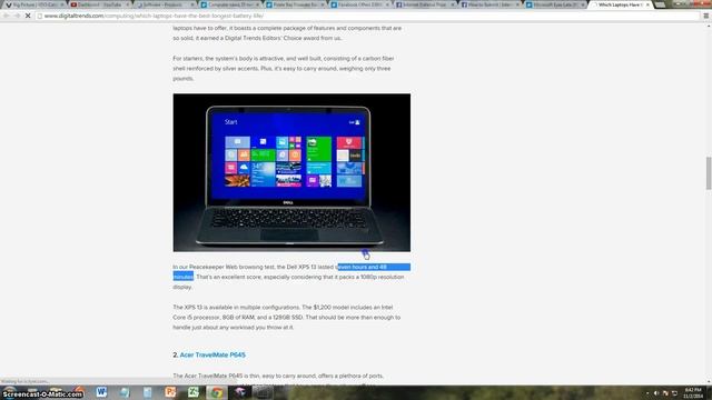 Top 5 Laptops Of 2014 With The Longest Battery Life смотреть онлайн