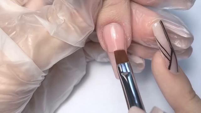 Как сделать коррекцию ногтей с помощью Полигель? | Мастер-класс Polygel смотреть онлайн
