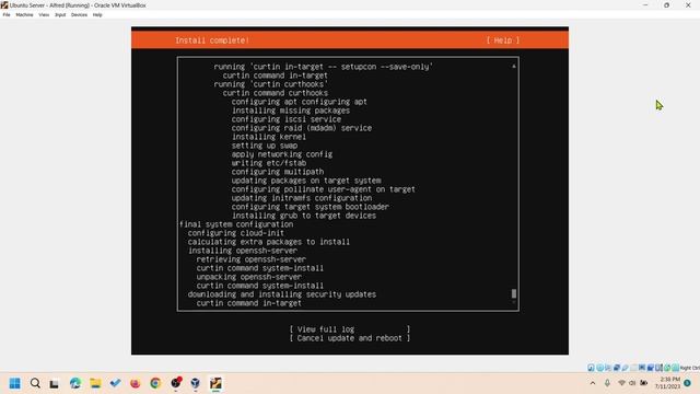 Installing Ubuntu Server 22.04.2 LTS on VirtualBox 7.0.8 (Silent Video) смотреть онлайн