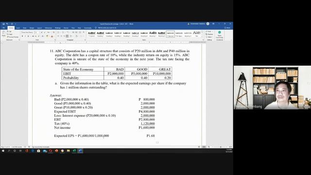 Exercises Capital Structure and Leverage 9 to 14 смотреть онлайн