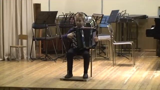 В. Меркушин. "Зимняя песня". Баян. смотреть онлайн