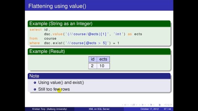 XML og SQL Server del 4 смотреть онлайн
