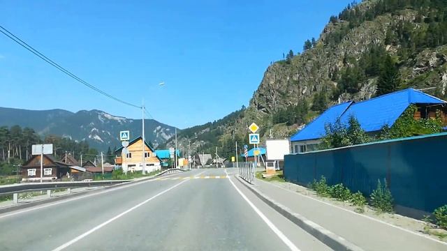 Где отдохнуть в России летом. Горный Алтай. На машине по Чемальскому тракту смотреть онлайн