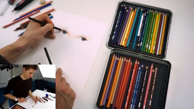 Мастер-класс по рисованию цветными карандашами. смотреть онлайн