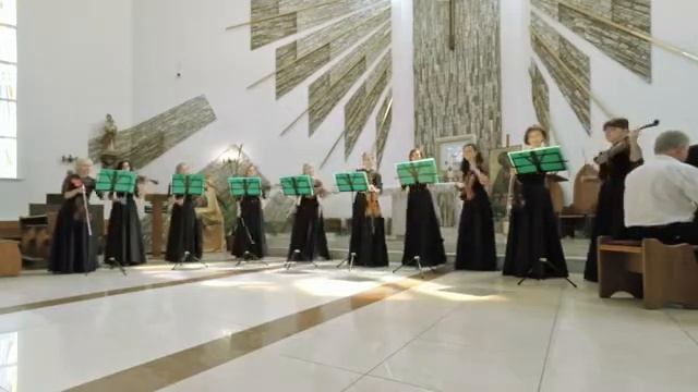 Проект «Музыка в храме». Ансамбль скрипачей «Созвучие» смотреть онлайн