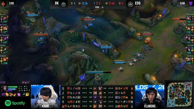DK vs EDG - Game 2 | Grand Finals S11 LoL Worlds 2021 | DAMWON Kia vs Edward Gaming - G2 full game смотреть онлайн