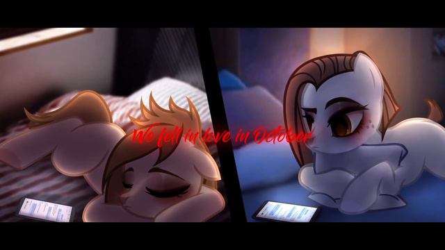 We Fell in Love in October [pony-clip] |gift for K U R L Y K| смотреть онлайн