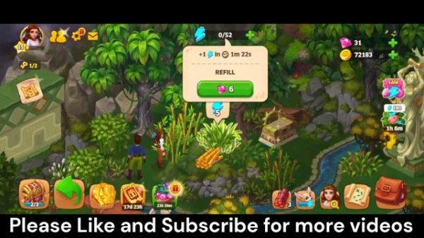 Scarlet City Hidden Garden section- Island Hoppers Game