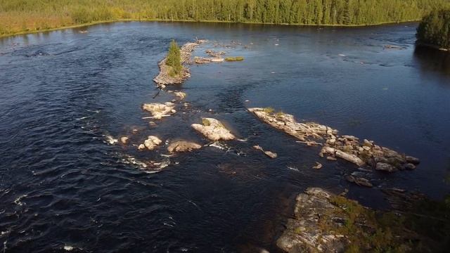 Сегозеро. Река Сегежа.