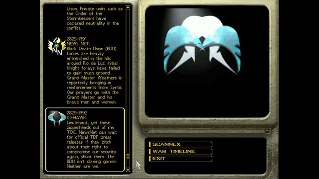 Starsiege - Human Campaign Walkthrough - No Commentary