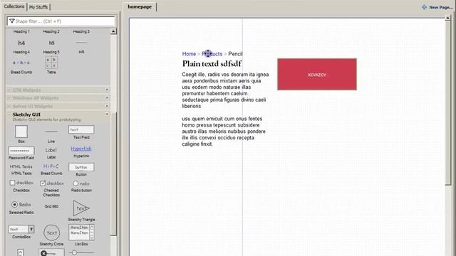 Website Wireframes, part2, Pencil смотреть онлайн