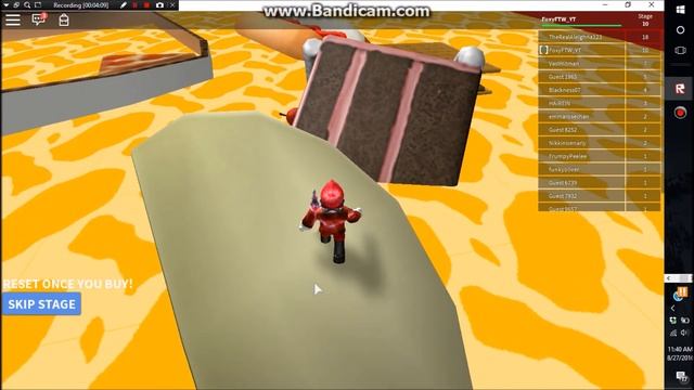 Roblox | Escape the GIANT Fat Guy | PIZZA!! смотреть онлайн