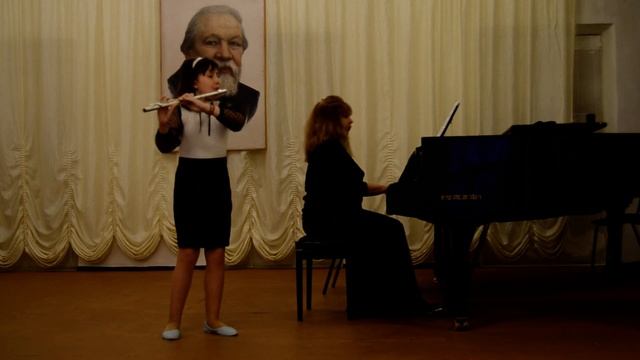 В Попп "Воскресная песня", исп. Пархоменко Майя (флейта) смотреть онлайн
