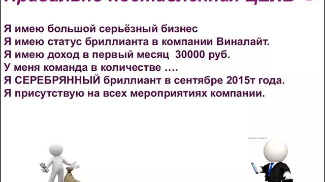 Постановка цели. Моя мечта в Виналайт. Евгений Дымочко смотреть онлайн