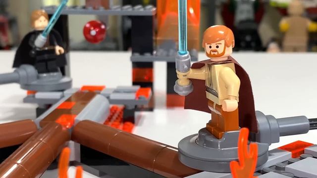 LEGO Star Wars Anakin vs Obi-Wan Duel on Mustafar Comparison! (7257, 75269 | 2005, 2020) смотреть онлайн