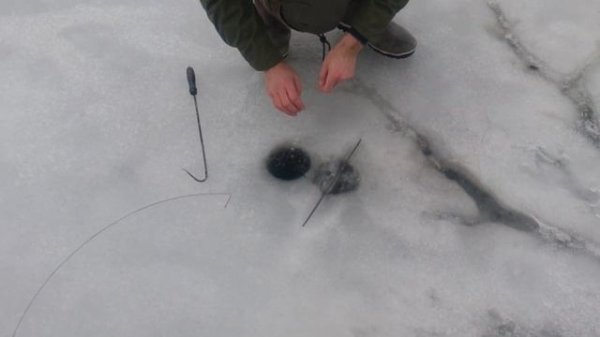 Зимние поставушки на щуку .