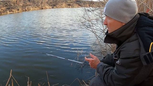 Ловля весенней плотвы на маховую удочку смотреть онлайн