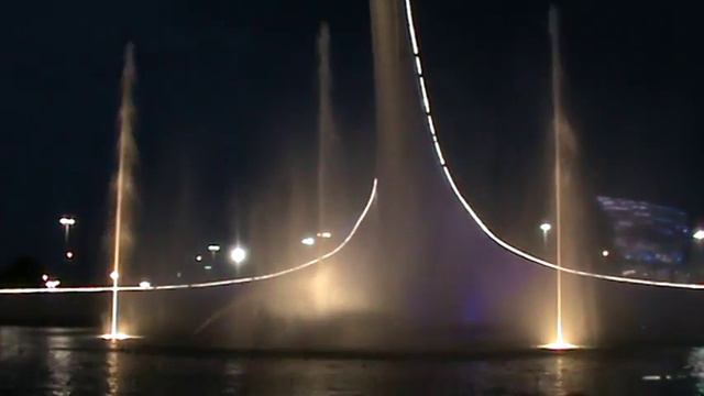 Сочи. Танцующий фонтан.