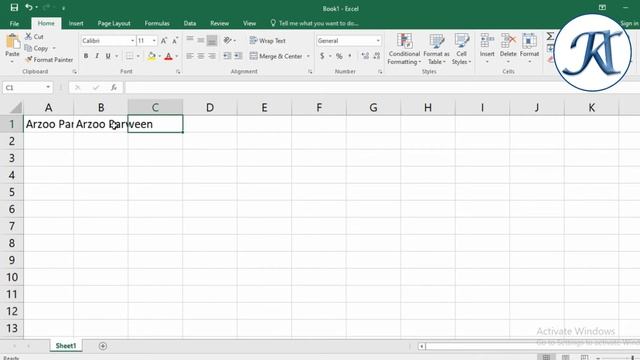 Wrap Text in Ms Excel 2016 - Microsoft Office Excel Tutorial 2016 смотреть онлайн