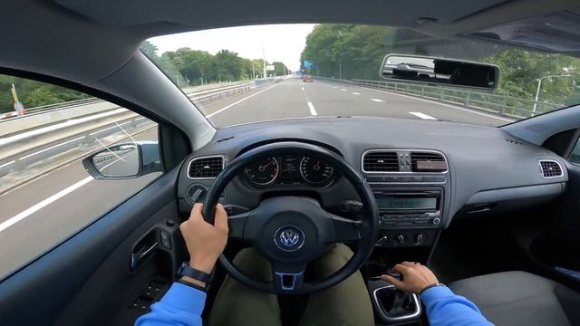 Volkswagen POLO 2010 1.4 86HP POV Drive (Great Sound??!!) 4K