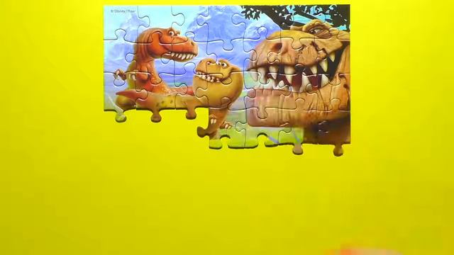(Hura Huro ) THE GOOD DINOSAUR Puzzle Games Jigsaw Puzzles Rompecabezas  Arlo Spot Libby Kids Learn