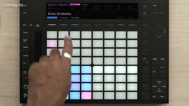 Ableton Push 2 - скрытые функции Drum Rack (озвучка от mmag.ru) смотреть онлайн